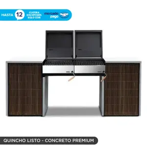 Quincho Listo Carbón 500 + 500