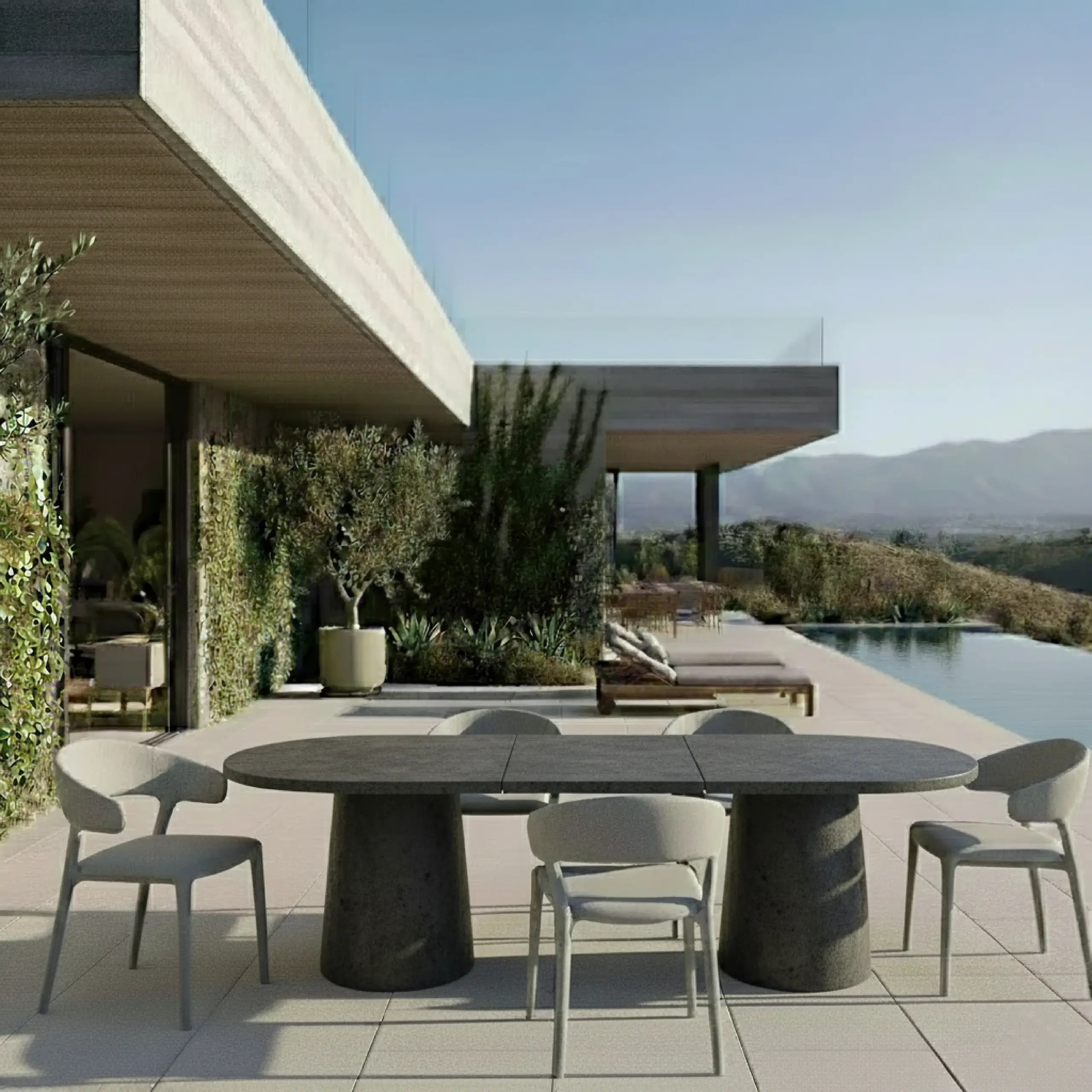 Mesa de comedor Origen Ovalada