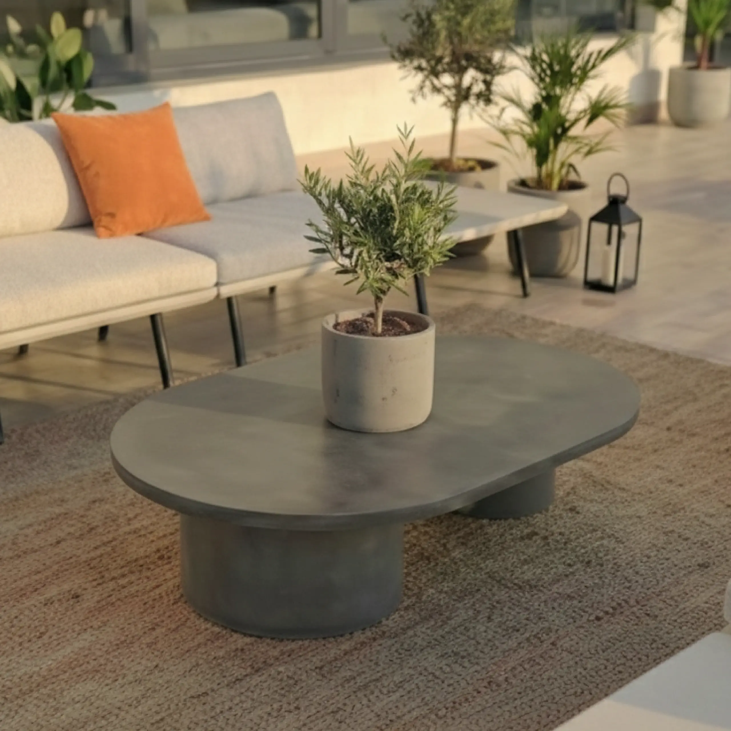 Mesa de centro Origen Ovalada